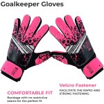Kalanka - gants de gardien de but de football pour garçons enfants jeunes avec paume super adhérente Kalanka - gants de gardien de but de football pour garçons enfants jeunes avec paume super adhérente