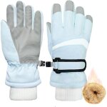 Kalanka - gants de ski enfants, gant d'hiver en polaire chauds pour gar�ons filles, gants de neige imperm�able ...