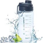 Kalanka - gourde eau, bouteille d'eau, gourde sport 1. 5l bouteille filtrante avec indicateur de millilitre, ...
