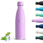 Kalanka - gourde isotherme 500ml, anti fuite gourde enfant, 24h froid et 12h chaud, bouteille isotherme, ...