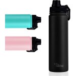 Kalanka - gourde isotherme inox 750ml bouteille eau thermos caf� 16h froid 10h chaud gourde sport, bureau, ...