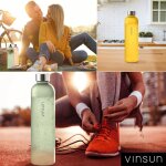 Kalanka - gourde sport 1, 5l - réutilisable, sans bpa, tritan, etanche, convient aux boissons gazeuses ... Kalanka - gourde sport 1, 5l - réutilisable, sans bpa, tritan, etanche, convient aux boissons gazeuses ...