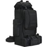 Kalanka - grand sac a dos de camouflage 2 en 1, 100l sac a dos de randonne militaire tactique molle ...