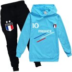 Kalanka - jogging survêtement de football france 2 etoiles enfant sweat a capuche filles printemps garçons ... Kalanka - jogging survêtement de football france 2 etoiles enfant sweat a capuche filles printemps garçons ...