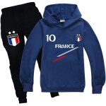 Kalanka - jogging survêtement de football france 2 etoiles enfant sweat a capuche filles printemps garçons ... Kalanka - jogging survêtement de football france 2 etoiles enfant sweat a capuche filles printemps garçons ...