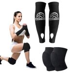 Kalanka - kit de protection pour le volley - ball manchettes de volleyball + evitement de collision genou ...