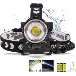 Kalanka - lampe frontale rechargeable usb puissante, lampe frontale ultra - lumineuse de 15 000 lumens, ... Kalanka - lampe frontale rechargeable usb puissante, lampe frontale ultra - lumineuse de 15 000 lumens, ...