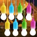 Kalanka - lamping lampe led a tirer, lanterne de camping, lampe de tente, lampe led portable blanc chaud ...