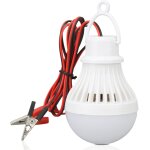 Kalanka - lanterne de camping a led, 12v 5w 400lm ampoule d'urgence extrieure avec cble d'alimentation ...