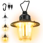 Kalanka - lanterne de camping rechargeable - lampe de camping pour tente 1000 lumens - portable, etanche ...