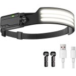 Kalanka - led lampe frontale avec détecteur de mouvement, usb rechargeable torche frontale, portable ... Kalanka - led lampe frontale avec détecteur de mouvement, usb rechargeable torche frontale, portable ...