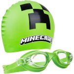 Kalanka - lunettes de natation et bonnet de bain enfant et ado anti bu�e protection uv sangle r�glable ...