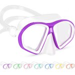 Kalanka - lunettes de natation enfants avec couvercle nez, lunettes de natation en verre tremp� pour ...