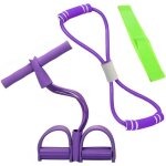 Kalanka - pack de 3 entra�neurs abdominaux, bandes de r�sistance en forme de 8 et 6 tubes - appareil ...