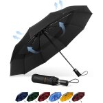 Kalanka - parapluie pliant coupe - vent, pour voyage, automatique, grand parapluie r�sistant au vent ...
