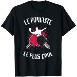 Kalanka - le pongiste le plus cool - ping pong tennis de table t - shirt