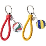 Kalanka - porte clef, porte - cl�s volley - ball 2 pi�ces, porte cl�s volley - ball, accessoires personnalis�s ...