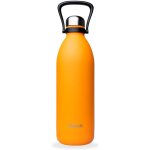 Kalanka - qwetch - grande bouteille isotherme - orange 1, 5l - 48h froid et 16h chaud - etanche & sans ...