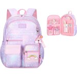 Kalanka - sac a dos enfant garcon, cartable fille primaire, bretelles lgres, impermables, rflchissantes ...