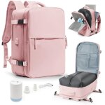 Kalanka - sac a dos sous vide de voyage cabine avion avec pompe u2013 sac de compression avec airbag, ...