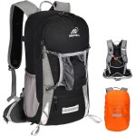 Kalanka - sac a dos de vlo, de randonne, 18 l, petit sac a dos avec protection contre la pluie, pour ...