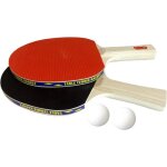 Kalanka - set de tennis de table 2 raquettes de tennis de table + 2 balles de tennis de table ping pong ...