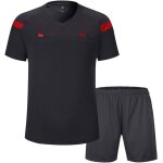 Kalanka - shinestone - maillot darbitre de football a manches courtes .