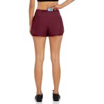 Kalanka - short de course pour femmes, 2 en 1 short de sport pour femmes avec poche, taille haute short ... Kalanka - short de course pour femmes, 2 en 1 short de sport pour femmes avec poche, taille haute short ...