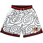 Kalanka - short de sport, pour basket - ball, en maille avec cordon de serrage et poches, style rétro, ... Kalanka - short de sport, pour basket - ball, en maille avec cordon de serrage et poches, style rétro, ...