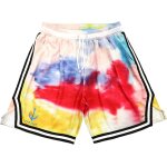 Kalanka - short de sport, pour basket - ball, en maille avec cordon de serrage et poches, style rétro, ... Kalanka - short de sport, pour basket - ball, en maille avec cordon de serrage et poches, style rétro, ...