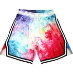 Kalanka - short de sport, pour basket - ball, en maille avec cordon de serrage et poches, style rétro, ... Kalanka - short de sport, pour basket - ball, en maille avec cordon de serrage et poches, style rétro, ...