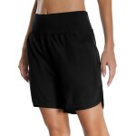 Kalanka - short sport femme course taille haute pantalon running court respirant avec slip intérieur ... Kalanka - short sport femme course taille haute pantalon running court respirant avec slip intérieur ...