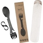 Kalanka - spork gift pour papa camping cuillère fourchette couteau ouvre - bouteille ensemble de couverts ... Kalanka - spork gift pour papa camping cuillère fourchette couteau ouvre - bouteille ensemble de couverts ...