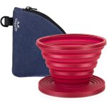 Kalanka - support de filtre a café pliable en silicone réutilisable avec sac de rangement pour le camping, ... Kalanka - support de filtre a café pliable en silicone réutilisable avec sac de rangement pour le camping, ...