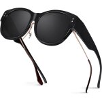 Kalanka - surlunettes de soleil homme femme, sur lunette de soleil polarise avec protection uv400, tr90 ...