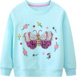 Kalanka - sweatshirt enfant fille cheval licorne arc - en - ciel pullover sweatshirt col rond coton gris ... Kalanka - sweatshirt enfant fille cheval licorne arc - en - ciel pullover sweatshirt col rond coton gris ...