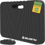 Kalanka - tapis de genoux extra epais pour le jardinage - grand coussin de genoux en mousse noire, protection ...
