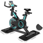 Kalanka - tapis home trainer, 6mm pvc tapis de protection de equipement de fitness, pour tapis de course ...