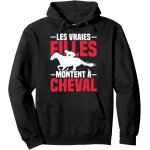 Kalanka - tee shirt cheval fille cadeau chevaux cavaliers sweat a capuche