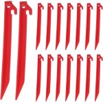 Kalanka - tente piquets plastique 22. 5cm / 8. 8 pouce léger terre piquets avec crochet pour extérieur ... Kalanka - tente piquets plastique 22. 5cm / 8. 8 pouce léger terre piquets avec crochet pour extérieur ...