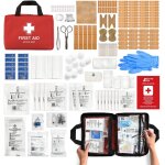 Kalanka - trousse de secours complte 180 pices u2013 kit de survie avec pansements, bandages, ciseaux ...