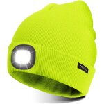 Kalanka - usb rechargeable 8 led bonnet chapeau, lumineux casquette eclairage et clignotant alarme led ...