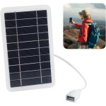 Kalcx - panneau solaire portable 2w 12v 1000ma avec port usb chargeur solaire pour randonne, camping, ...