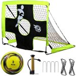 Kaltd - 120x90x90cm pliable cage de foot de ballon but de foot enfant pop - up extérieur intérieur activité ... Kaltd - 120x90x90cm pliable cage de foot de ballon but de foot enfant pop - up extérieur intérieur activité ...