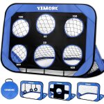 Kaltd - but de foot enfant extrieur avec sac port 120 * 80 * 80 cm 4 modes cage de foot pliable, idal ...