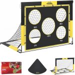 Kaltd - cage de foot, but de foot enfant exterieur, 2 en 1 avec 5 cible et sac de transport, cages et ...