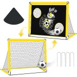 Kaltd - cage de foot enfant exterieur, pliable but de foot enfant exterieur, avec sac de transport et ...