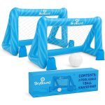 Kaltd - skybound lot de 2 buts de piscine gonflables pour enfants avec ballon et sacs de poids pour piscine, ... Kaltd - skybound lot de 2 buts de piscine gonflables pour enfants avec ballon et sacs de poids pour piscine, ...