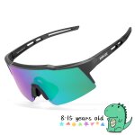 Kapvoe lunettes de soleil photochromiques pour enfants protection uv400 lunettes de cyclisme de sport ...