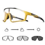 Kapvoe or lunettes photochromiques cyclisme lunettes de soleil hommes femmes sport vitesse route vtt ...